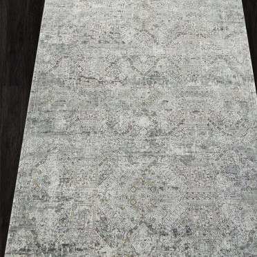 Ковер A160AF - D.GREY / GREY - Прямоугольник - коллекция EMPEROS