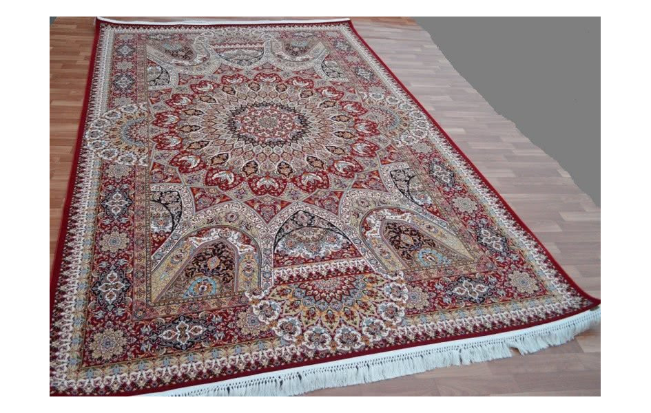 Ковер турецкий Абришим 3809 red