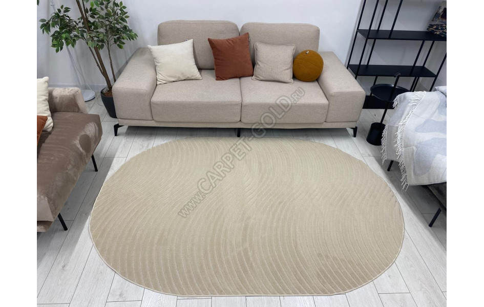 10935A_BEIGE C / BEIGE C Сканди сизаль овал